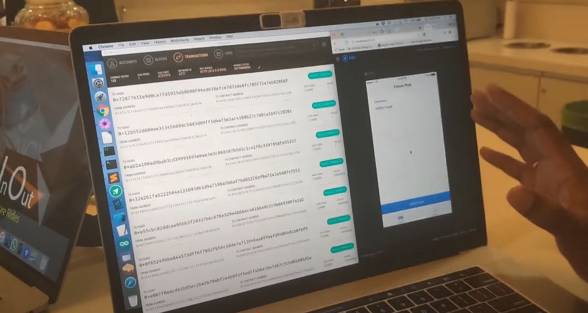A Decentralized Ride-Sharing DApp on Ethereum