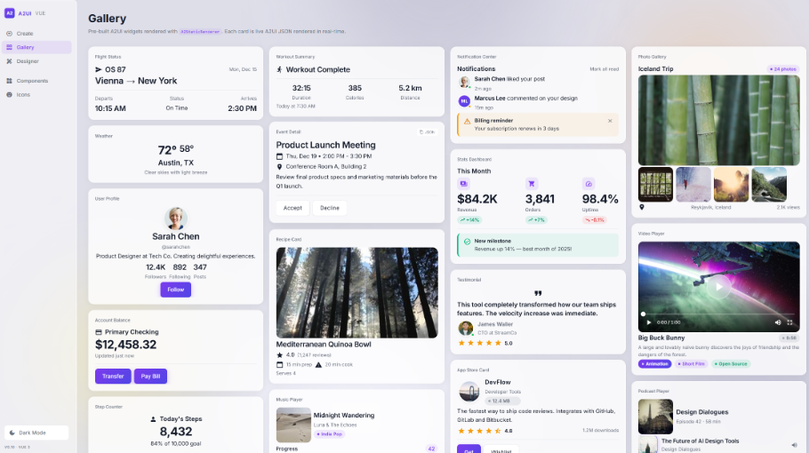 A2UI Vue